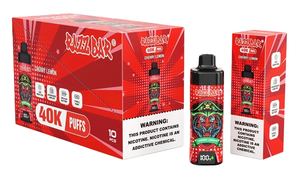 Razz Bar 40K Puffs 2% 5% Nicotine Disposable Vape Wholesale 2