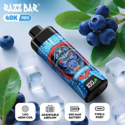 Razz Bar 40K Puffs 2% 5% Nicotine Disposable Vape Wholesale 3