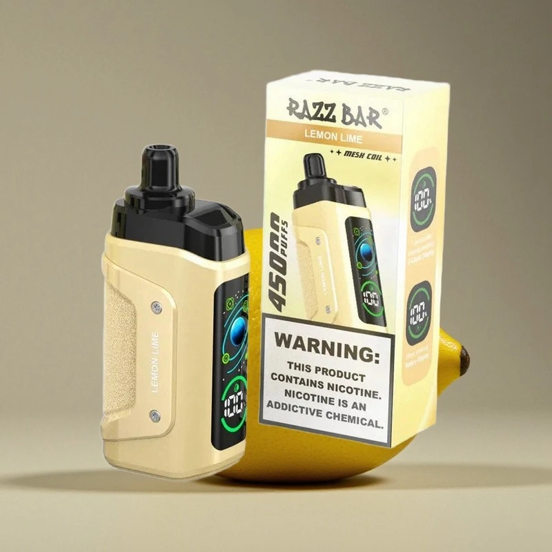 Razz Bar 45000 Puffs Disposable Vape Wholesale Lemon Lime