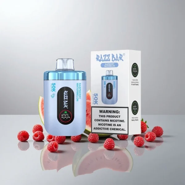 Razz Bar 50000 Puffs Disposable Vape Wholesale Raspberry Watermelon