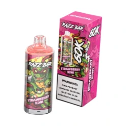 Razz Bar 60K Puffs 2% 5% Nicotine Disposable Vape Wholesale Strawberry Kiwi