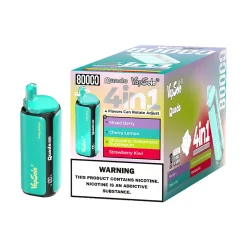Vapsolo Quads 80000 Puffs 4in1 Disposable Vape Wholesale Mixed Berry Cherry Lemon Strawberry Watermelon Bubblegum Strawberry Kiwi