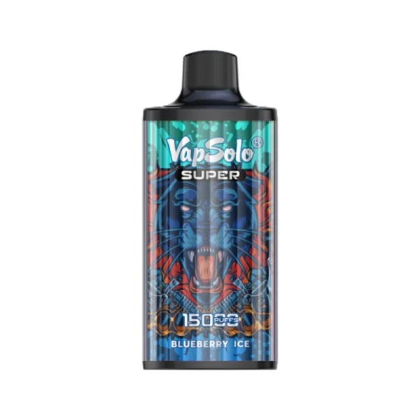 Vapsolo Super 15000 Puffs Disposable Vape Wholesale Blueberry Ice