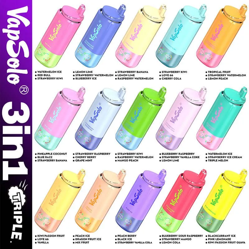 Vapsolo Triple Pro 60000 Puffs Disposable Vape Wholesale EU Warehouse Vapsolo Triple Pro 60000 Puffs Disposable Vape Wholesale EU Warehouse