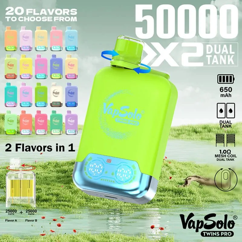 Vapsolo Twins Pro 50000 Puffs Disposable Vape Wholesale 1 Vapsolo Twins Pro 50000 Puffs Disposable Vape Wholesale 1