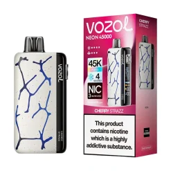 Vozol Neon 45K Puffs Disposable Vape Wholesale EU Warehouse Cherry Strazz