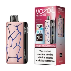 Vozol Neon 45K Puffs Disposable Vape Wholesale EU Warehouse Frozen Strawberry Kiwi