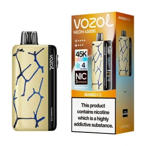 Vozol Neon 45K Puffs Disposable Vape Wholesale EU Warehouse Mango ice