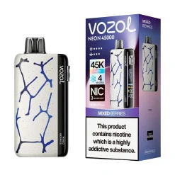 Vozol Neon 45K Puffs Disposable Vape Wholesale EU Warehouse Mixed Berries