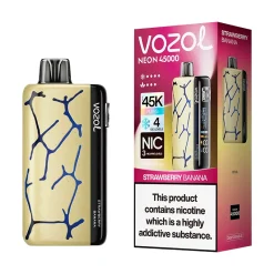 Vozol Neon 45K Puffs Disposable Vape Wholesale EU Warehouse Strawberry Banana