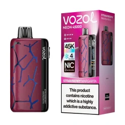 Vozol Neon 45K Puffs Disposable Vape Wholesale EU Warehouse Strawberry Margarita