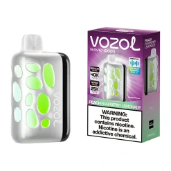 Vozol Rave 40K Puffs Disposable Vape Wholesale EU Warehouse Peach Raspberry Lemonade