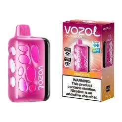 Vozol Rave 40K Puffs Disposable Vape Wholesale EU Warehouse Peach ice