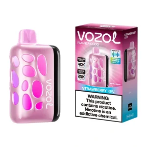 Vozol Rave 40K Puffs Disposable Vape Wholesale EU Warehouse Strawberry Kiwi