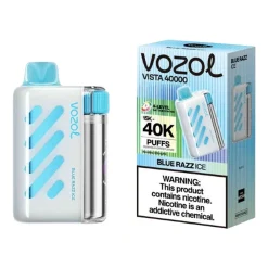 Vozol Vista 40K Puffs Disposable Vape Wholesale EU Warehouse Blue Razz ice