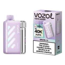 Vozol Vista 40K Puffs Disposable Vape Wholesale EU Warehouse Grape ice