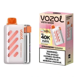 Vozol Vista 40K Puffs Disposable Vape Wholesale EU Warehouse Strawberry Banana