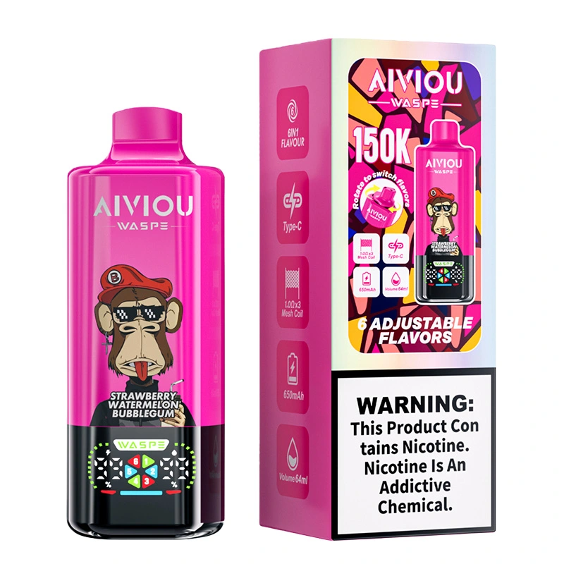 Waspe 6in1 150K Puffs 6 Flavors Disposable Vape Wholesale