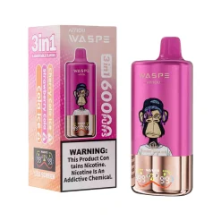 Waspe Aiviou 3in1 60000 Puffs Disposable Vape Wholesale Cherry Cola Ice Strawberry Cola Cola Ice 1
