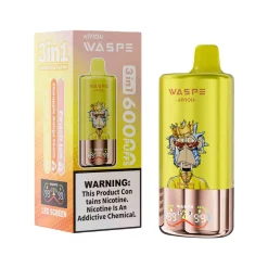 Waspe Aiviou 3in1 60000 Puffs Disposable Vape Wholesale Peach Ice Pineapple Mango Peach Cranberry Lemon 1