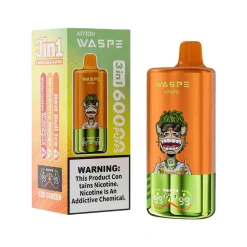 Waspe Aiviou 3in1 60000 Puffs Disposable Vape Wholesale Red Bull Ice Strawberry Mango Strawberry Watermelon Bubblegum 1