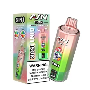 150 000 Puffs 8 in 1 Disposable Vape Aivono Aim Avn 150K 3