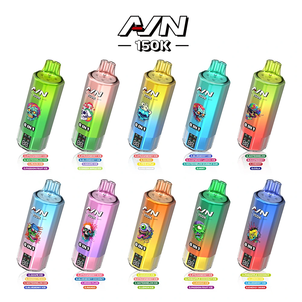 150 000 Puffs 8 in 1 Disposable Vape Aivono Aim Avn 150K Quadruple Mesh Coil 150 000 Puffs 8 in 1 Disposable Vape Aivono Aim Avn 150K Quadruple Mesh Coil