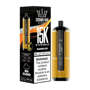 AL Fakher Hypermax 15K Crown Bar 15000 Puffs Disposable Vape 10