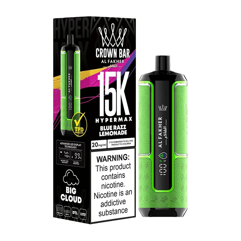 AL Fakher Hypermax 15K Crown Bar 15000 Puffs Disposable Vape 4