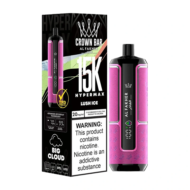 AL Fakher Hypermax 15K Crown Bar 15000 Puffs Disposable Vape 9
