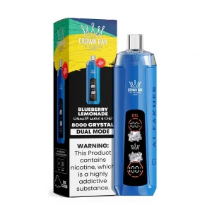 Al Fakher Crystal 8000 Crown Bar 8K Puffs Disposable Vape 7