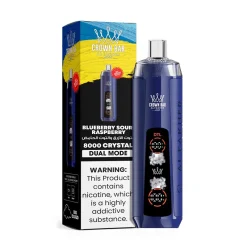 Al Fakher Crystal 8000 Crown Bar 8K Puffs Disposable Vape 8