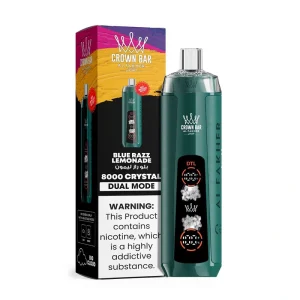 Al Fakher Crystal 8000 Crown Bar 8K Puffs Disposable Vape 9
