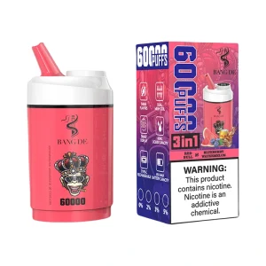 Bang DE 60000 Puffs 3 in 1 Triple Flavors Disposable Vape Red bull & Blueberry Watermelon