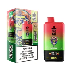 Bang King 50000 Puffs 2 in 1 Disposable Vape Wholesale Watermelon ice & Blueberry mint