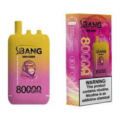 Bang Leader 80K Puffs 3 in 1 Disposable Vape Wholesale Red Bull & Watermelon Bubble Candy & Strawberry Ice Cream
