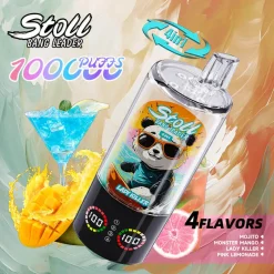 Bang Leader Stoll 100K 4 in 1 Disposable Vape with 100K Puffs Multiple Nicotine Options 0% to 5%