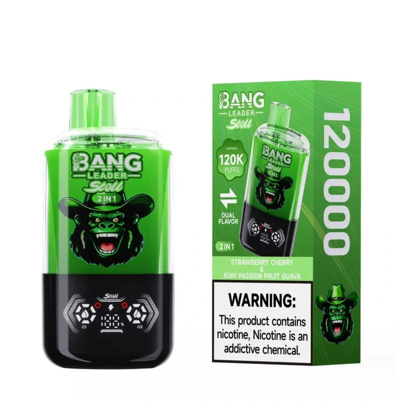 Bang Leader Stoll 120K 2 in 1 Disposable Vape 120K Puffs The Ultimate Choice with Flexible Nicotine Selections and Reliable Performance