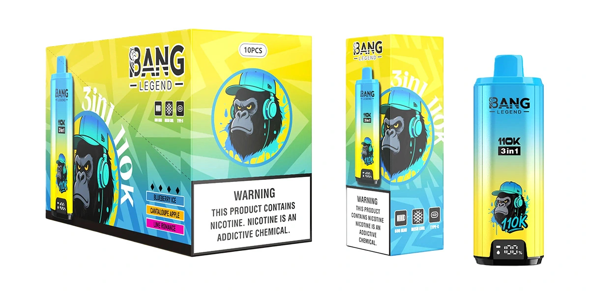 Bang Legend 110K Puffs 3 in 1 Triple Flavors Disposable Vape Triple Mesh Coil & 100000 Puffs Vape 1 Bang Legend 110K Puffs 3 in 1 Triple Flavors Disposable Vape Triple Mesh Coil & 100000 Puffs Vape 1