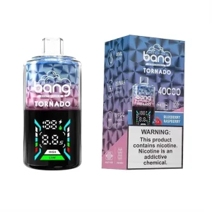 Bang Tornado 40000 Puffs Disposable Vape Wholesale Blueberry Raspberry