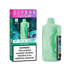 Elf Bar 40K Disposable Vape Wholesale Lush King Pro 40K Sour Apple Ice
