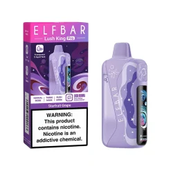 Elf Bar 40K Disposable Vape Wholesale Lush King Pro 40K Starfruit Grape