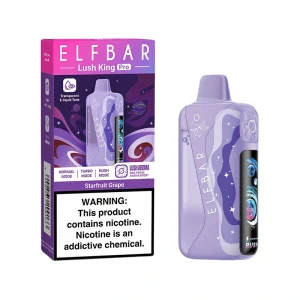 Elf Bar 40K Disposable Vape Wholesale Lush King Pro 40K Starfruit Grape