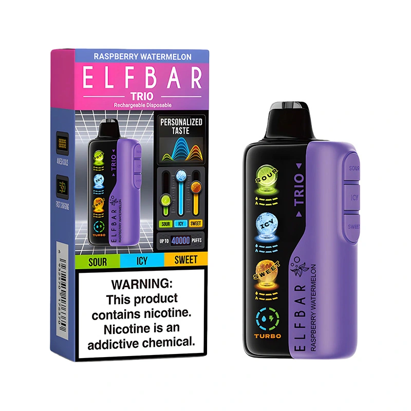 Elf Bar Trio 40000 4 Level Icy Sour & Sweet Control Disposable Vape Wholesale 4