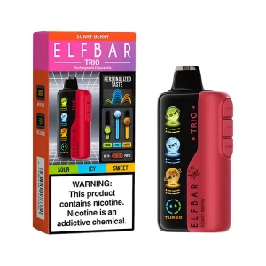 Elf Bar Trio 40000 4 Level Icy Sour & Sweet Control Disposable Vape Wholesale 6