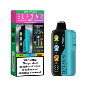 Elf Bar Trio 40000 4 Level Icy Sour & Sweet Control Disposable Vape Wholesale 7