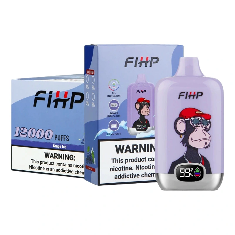 FIHP 12000 Puffs Digital Box Disposable Vape Wholesale 4
