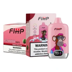 FIHP 12000 Puffs Digital Box Disposable Vape Wholesale 8