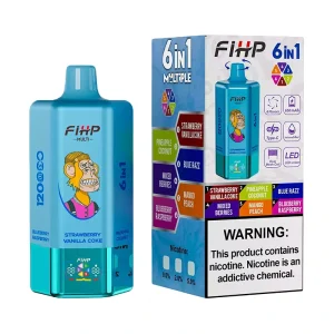 FIHP 120K 6 in 1 120000 Puffs 6 flavors Disposable Vape Wholesale 3