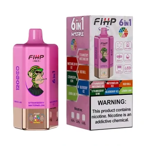 FIHP 120K 6 in 1 120000 Puffs 6 flavors Disposable Vape Wholesale